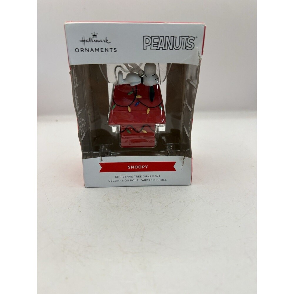 Hallmark Peanuts Snoopy Christmas Tree Ornament Holiday Decor